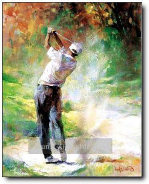 yxr0039 Impressionismus sport golf Ölgemälde
